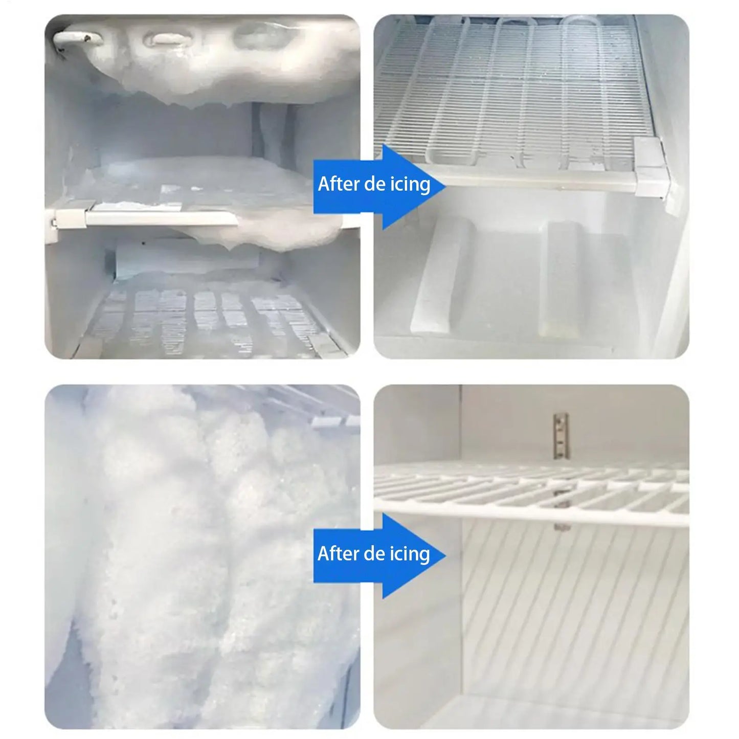 120ml Defrosting Spray & Shovel – Fridge, Freezer, Windshield