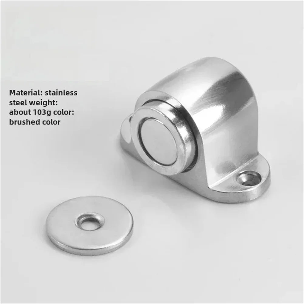 Stainless Steel Strong Magnetic Door Stopper Suction Gate Supporting