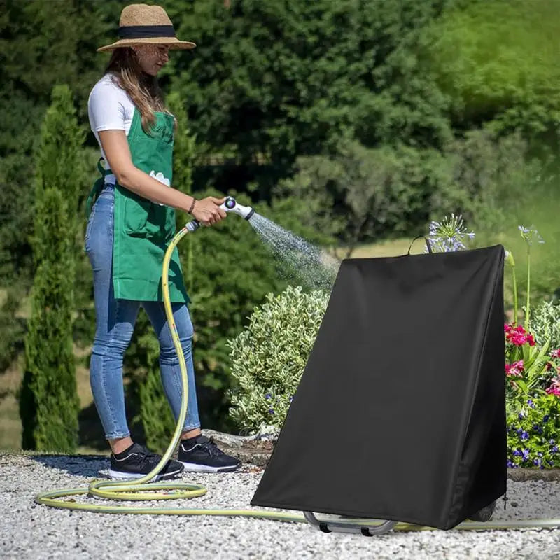 Waterproof Outdoor Hose Reel Cover | 210D Oxford Dustproof Shield