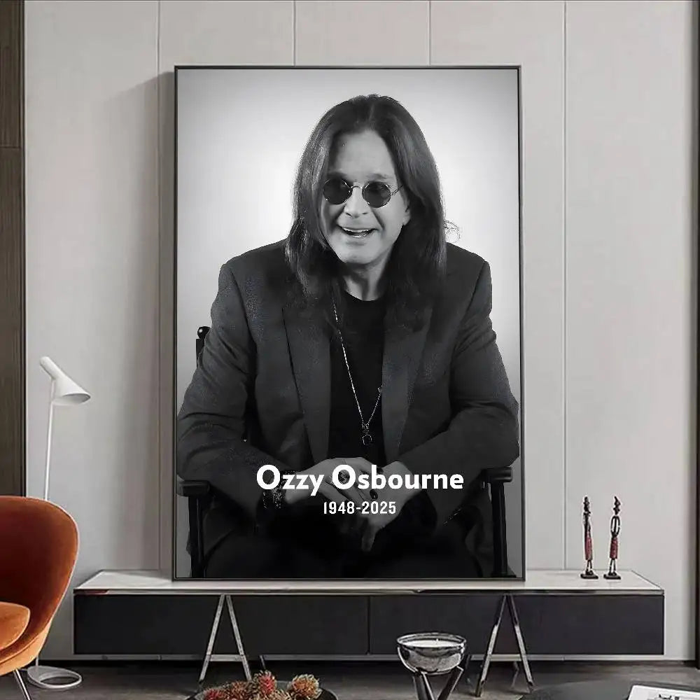 Ozzy Osbourne HD Wall Poster | Waterproof PVC Music Decor