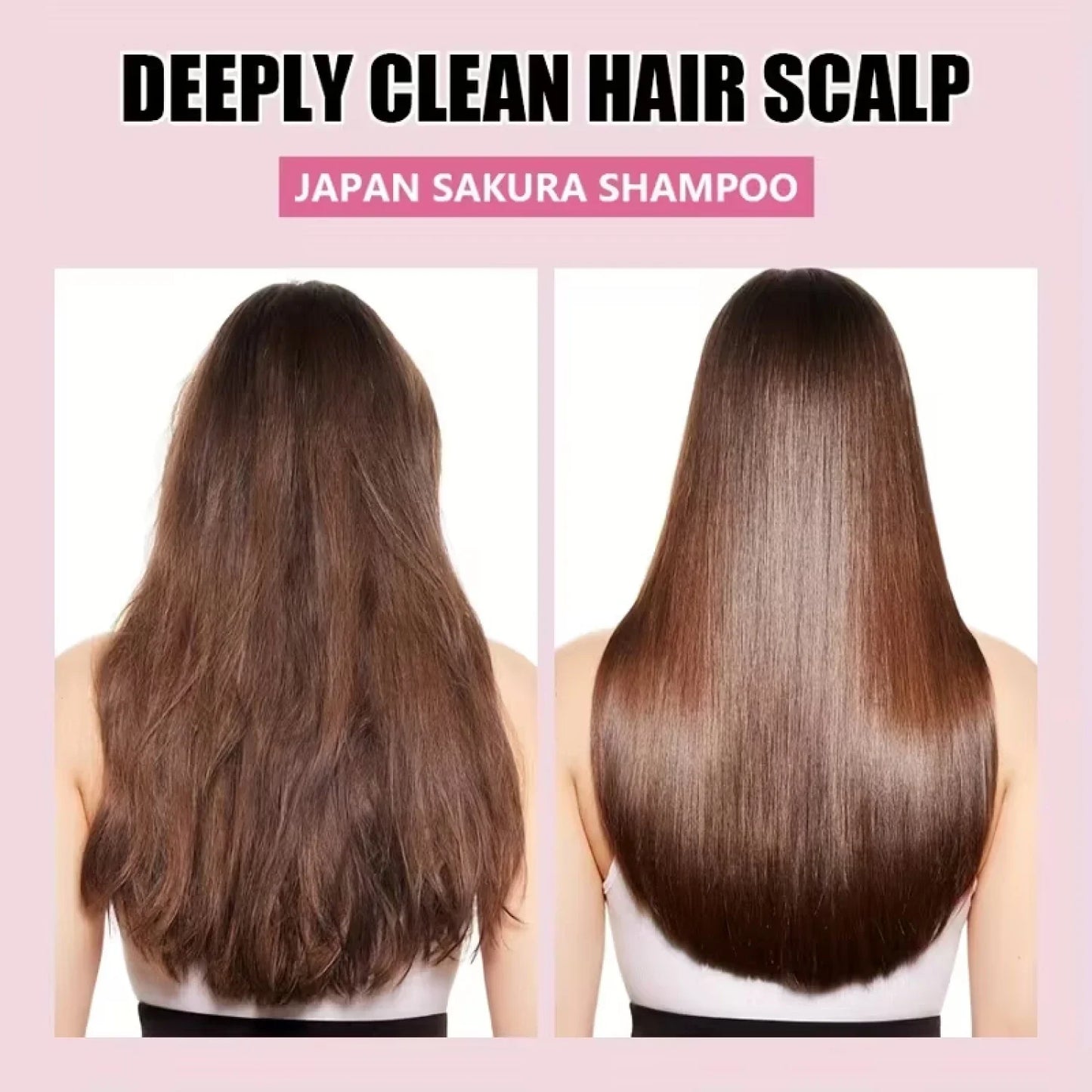 Sakura Shampoo – Collagen, Keratin, Argan Oil & Shea Butter