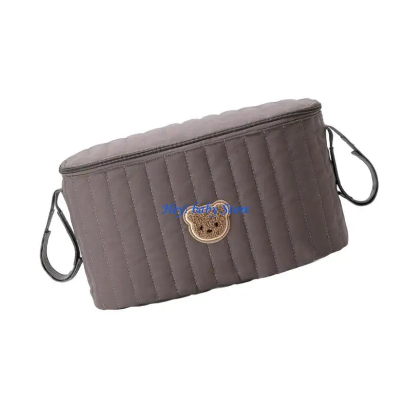 Cartoon Bear Stroller Organizer Bag – Large Capacity Hanging Bag