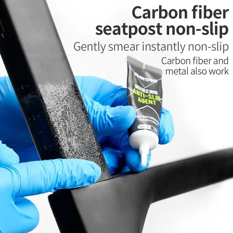 10G Carbon Fiber Anti Slip Agent For Seatpost Handlebar Frame Stem Surface Protection Bike Grease For Bicycle Repair Tool Peaceful Pleasures Health and Wellness