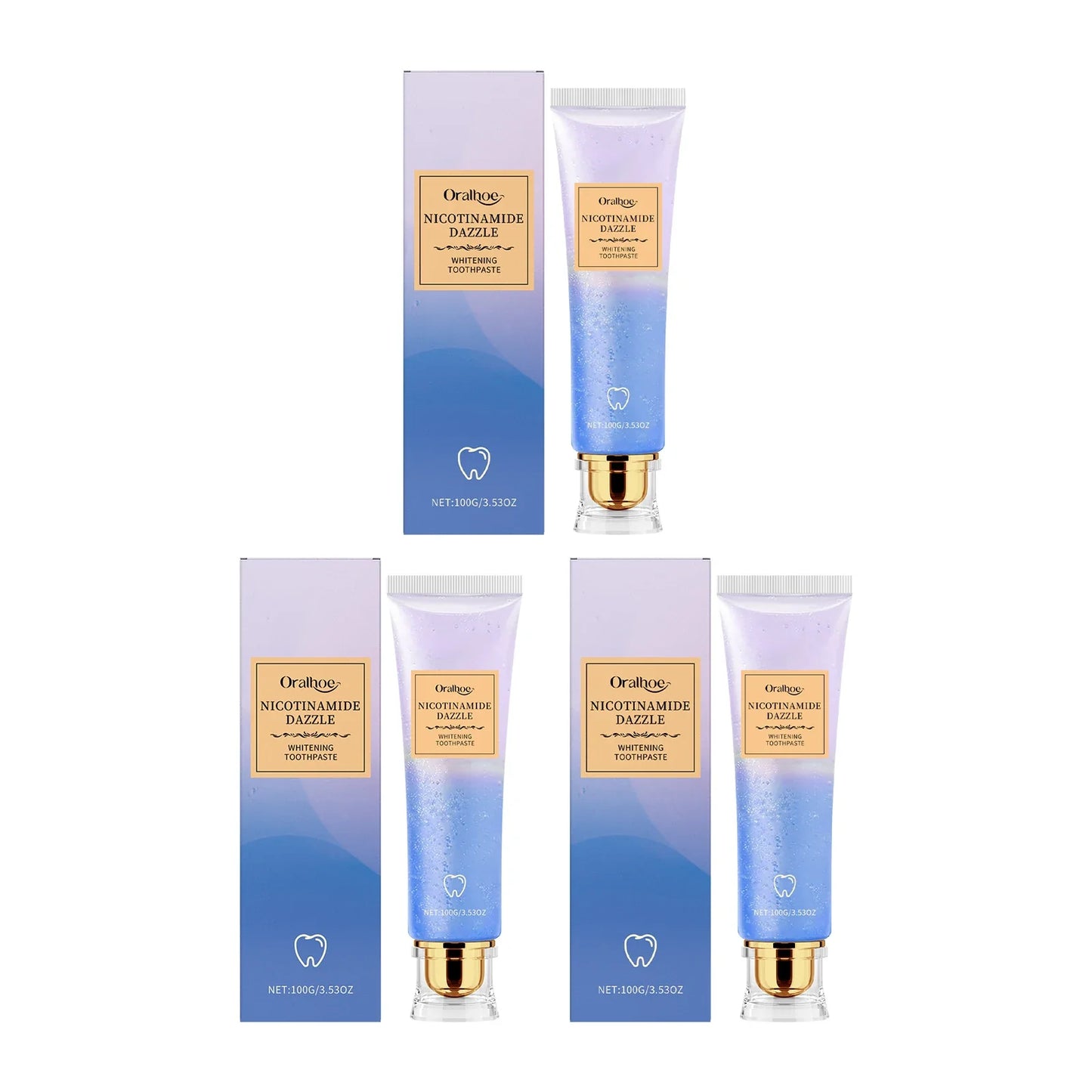Oralhoe Nicotinamide Teeth Whitening Toothpaste 100g