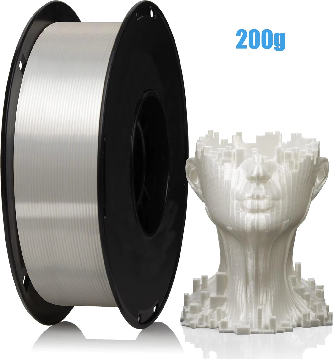 Silk PLA Filament 1.75mm | Metal-Like Shiny Finish, ±0.02mm Accuracy