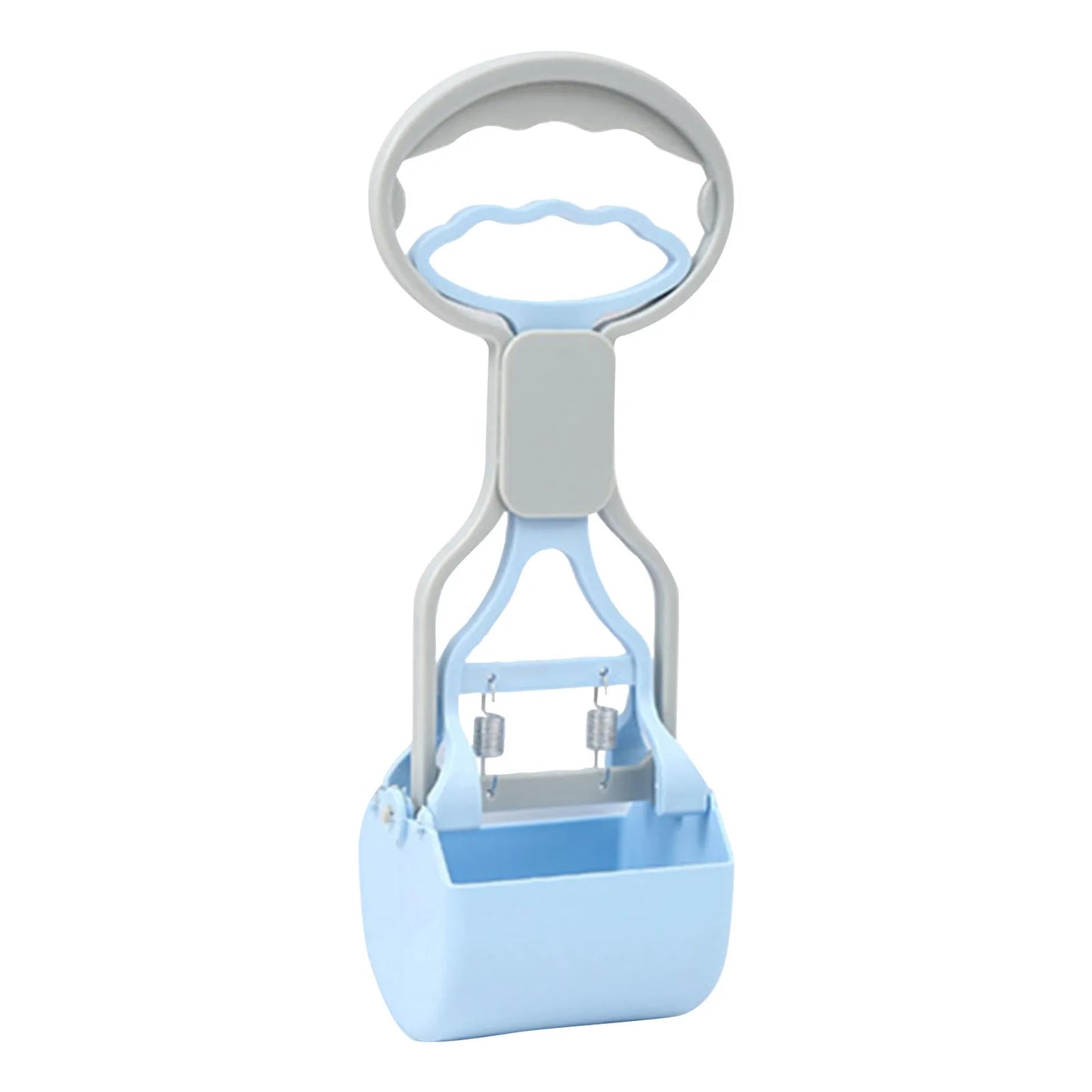 Large Size Pet Pooper Scooper with Long Handle Dog Poop Scoop Pet Supplies Easy to Use Comfortable Handle Dog Waste Disposal Peaceful Pleasures Health and Wellness Light Blue One Size