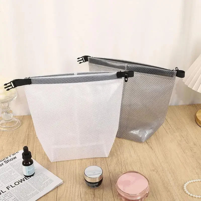 Waterproof Travel Cosmetic Bag – Large EVA Storage Tote Travel Cosmetic Bag Peaceful Pleasures Health and Wellness