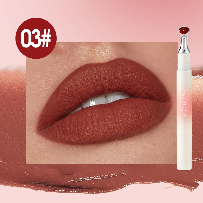 Se7en Kiss Velvet Matte Lip Glaze – Waterproof & Long-Lasting