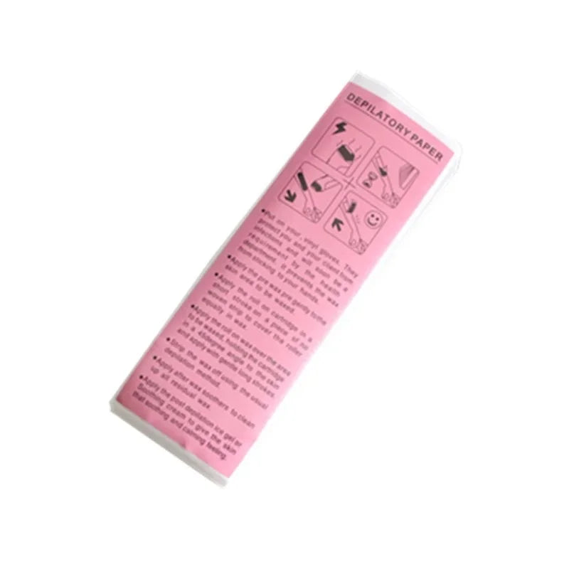 5-Pack Professional Hair Removal Waxing Strips Non-woven Fabric Waxing Papers Depilatory Beauty Tool for Leg Hairs Removal Peaceful Pleasures Health and Wellness