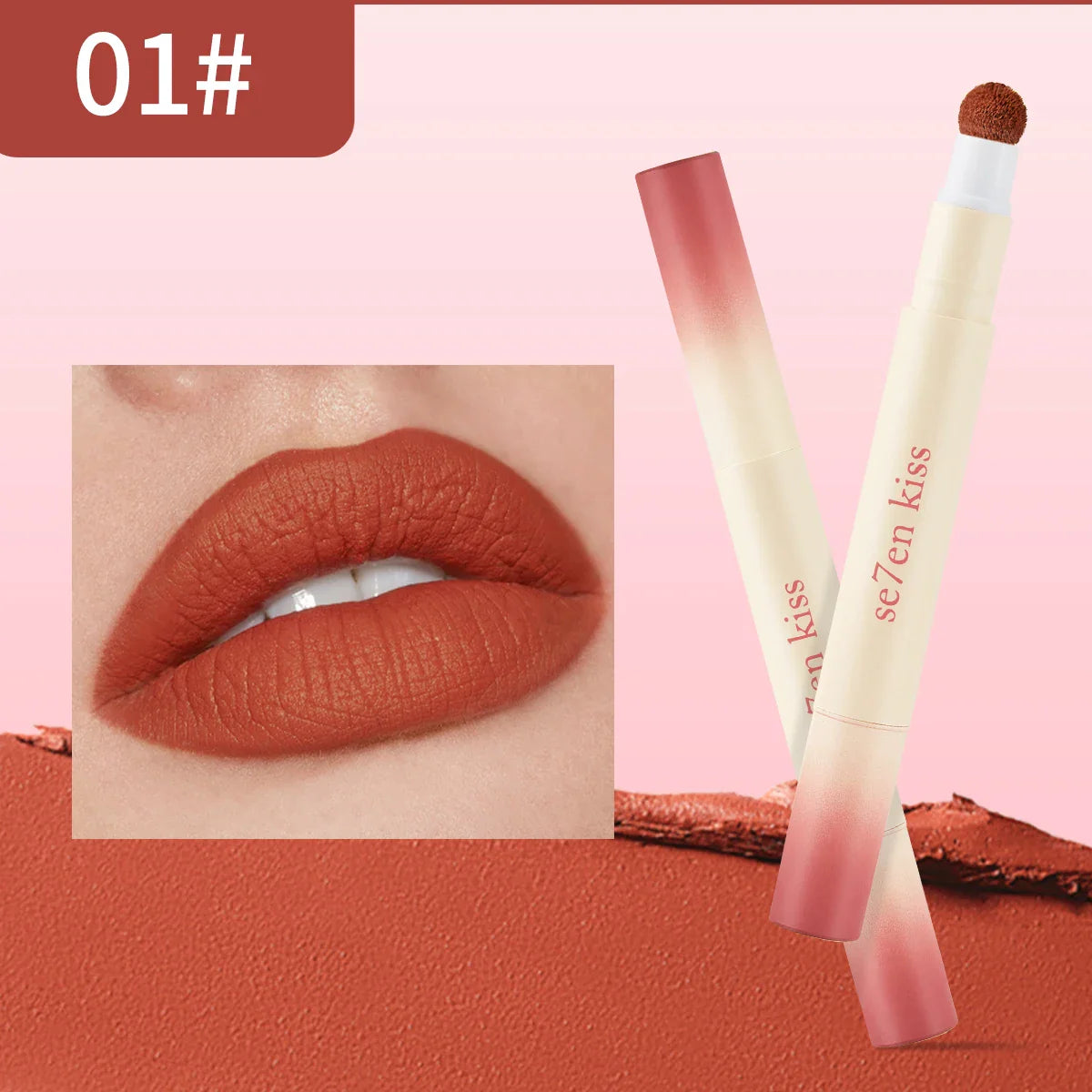 Se7en Kiss Velvet Matte Air Cushion Lip Cream – Waterproof