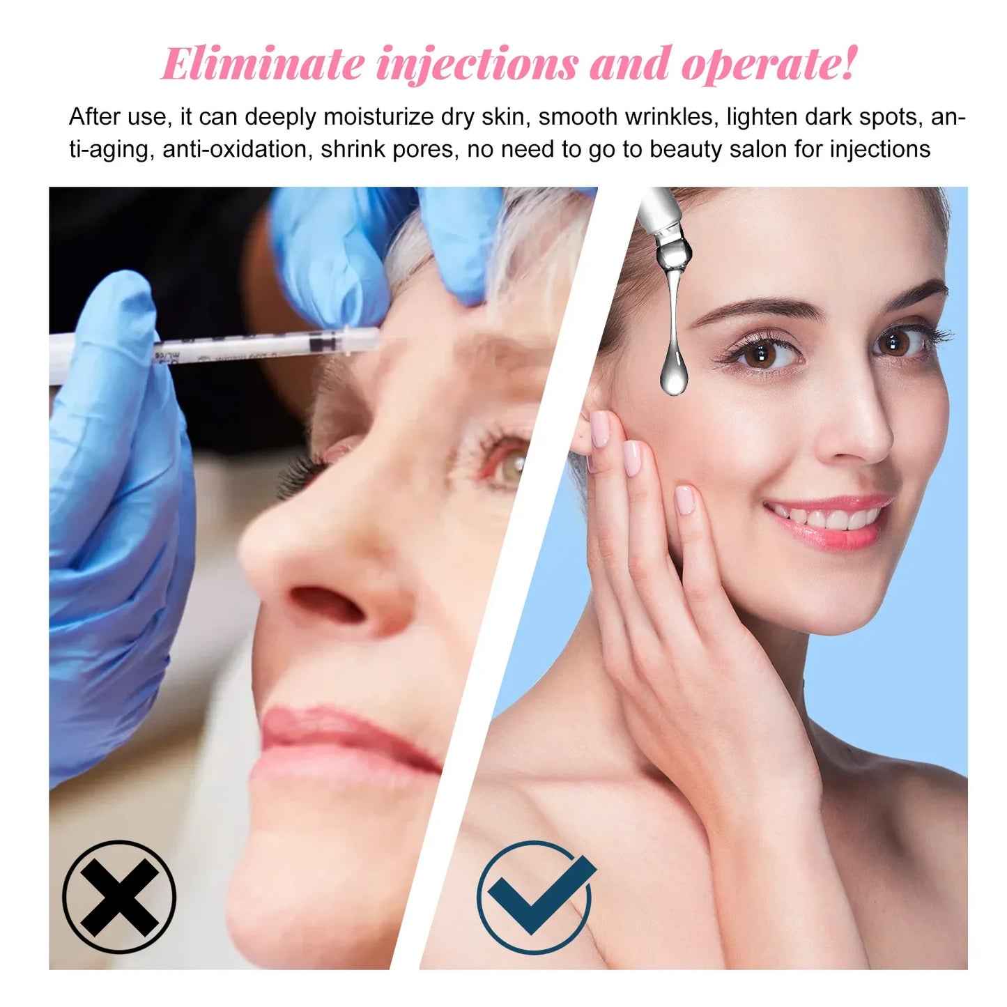 Peptide Collagen Lifting Face Serum | Korean Glass Skin Ampoule