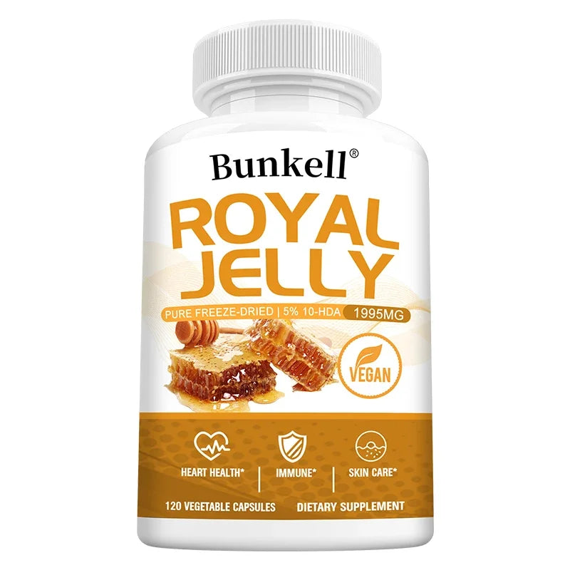 Royal Jelly 1995mg Capsules – Immune & Wellness Support