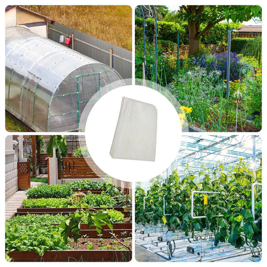 UV Resistant Tear-Proof Clear Greenhouse Film 2x10m Cover Greenhouse Film Cover Peaceful Pleasures Health and Wellness China Mainland