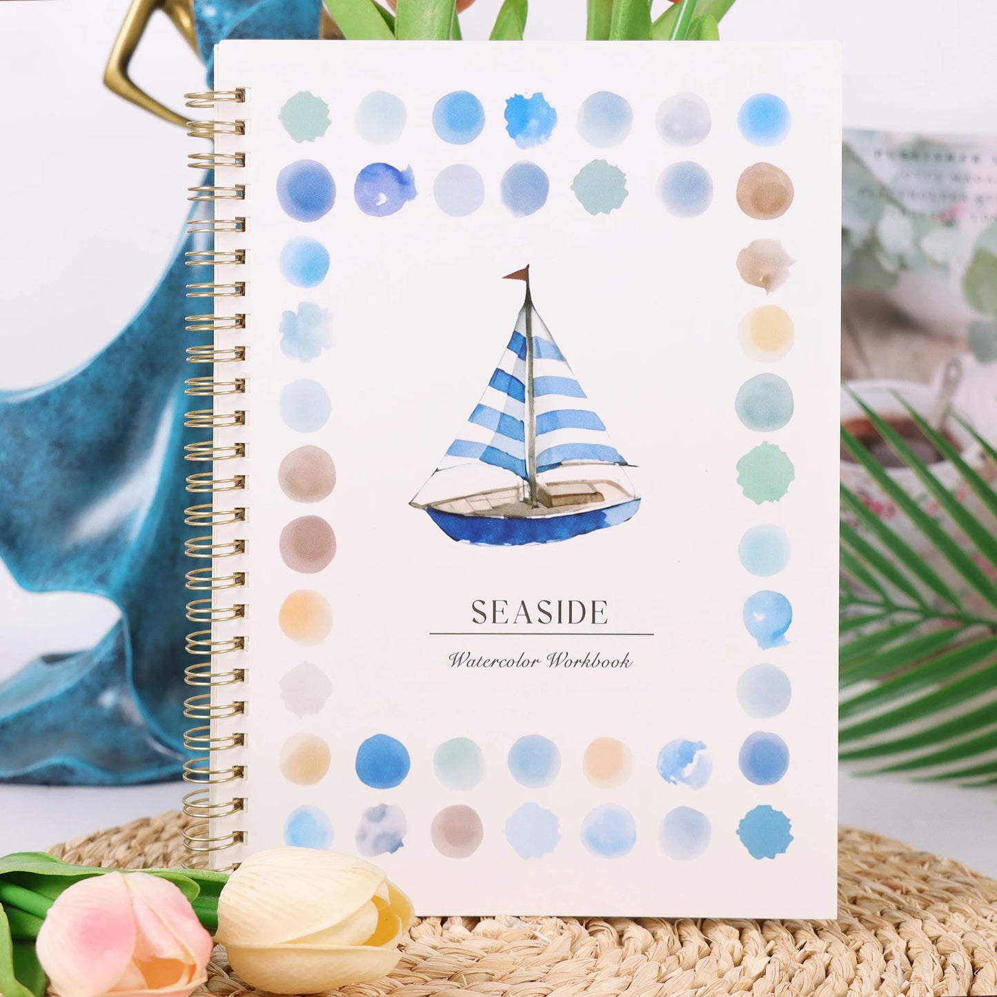 Beginner's Practice Book Painting Watercolor Oil Dyeing Album Comes