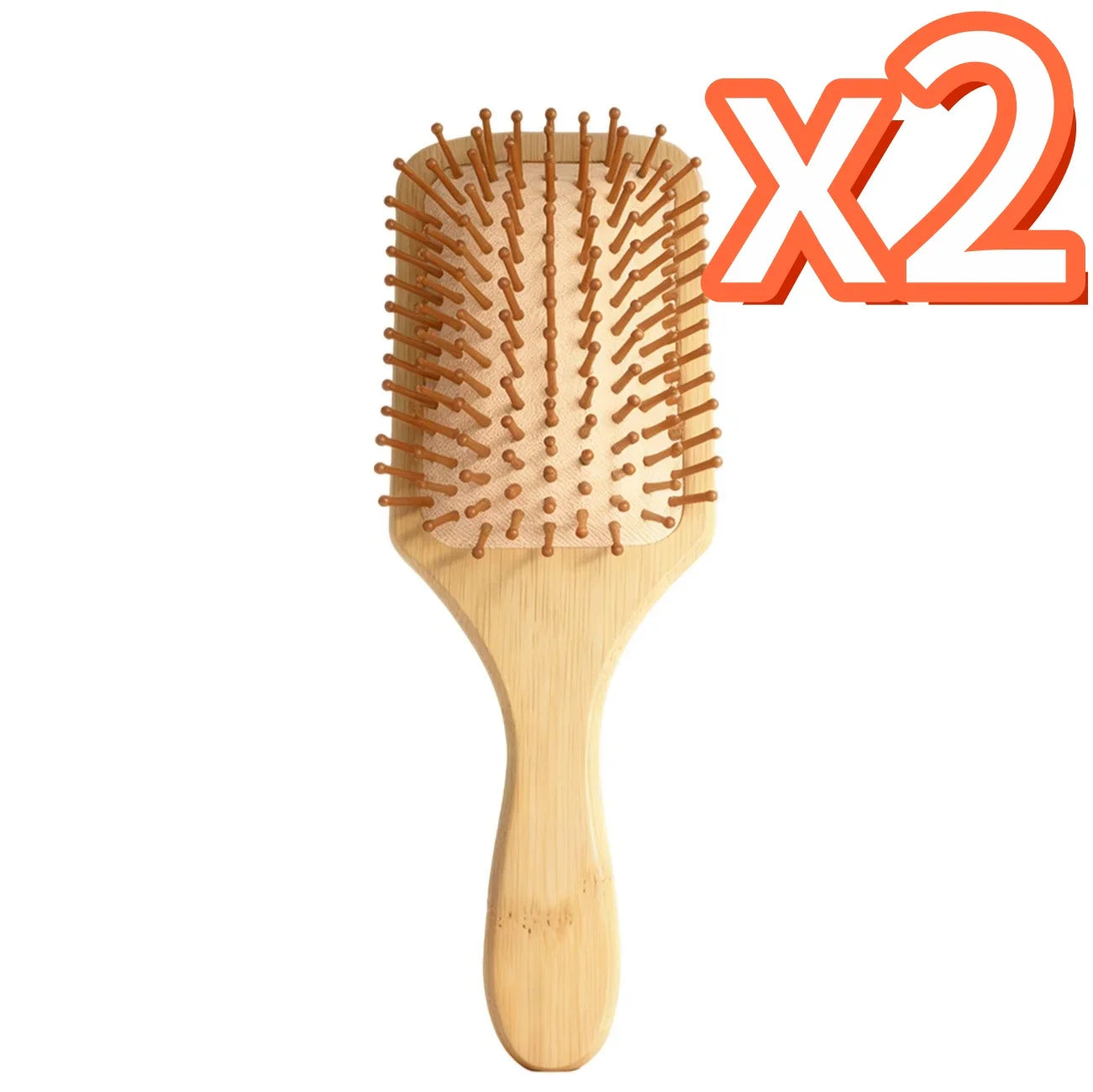 Natural Bamboo Air Cushion Hair Brush – Scalp Massage Comb