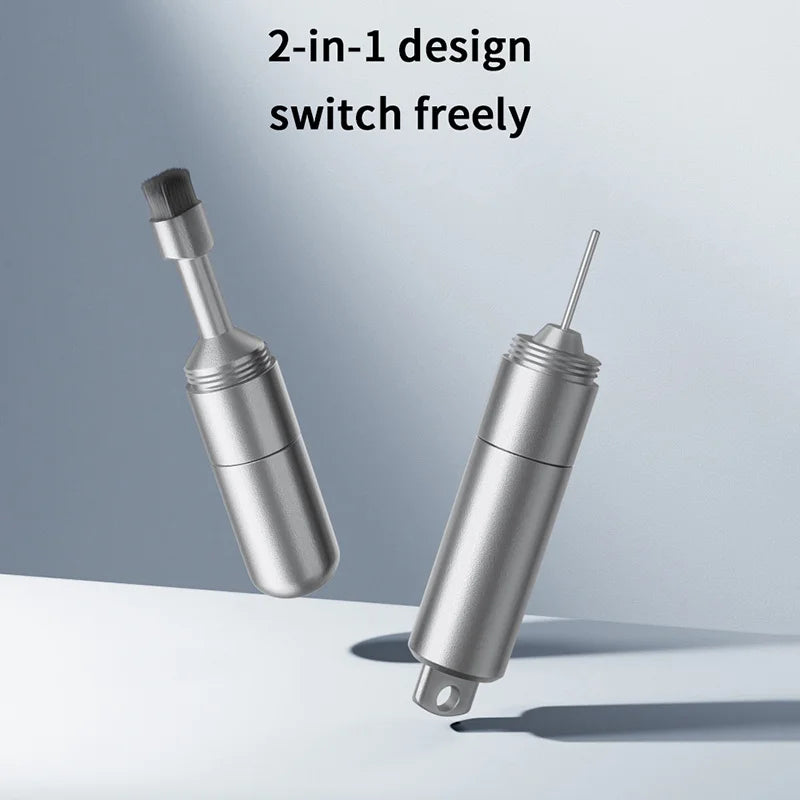 2-in-1 SIM Card Eject Pin & Earbuds Cleaning Brush Tool Kit Peaceful Pleasures Health and Wellness