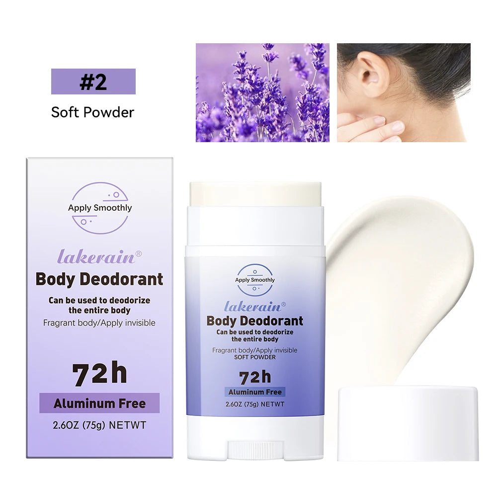New Whole Body Deodorant Invisible Cream Stick 72 Hour Odor Control Aluminum Free Baking Soda Free Skin Care Peaceful Pleasures Health and Wellness 2