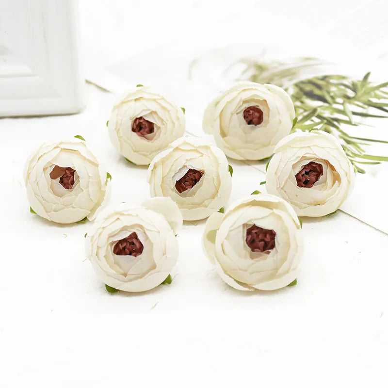 Silk Rose Tea Bud Artificial Flowers – Wedding & Home Decor
