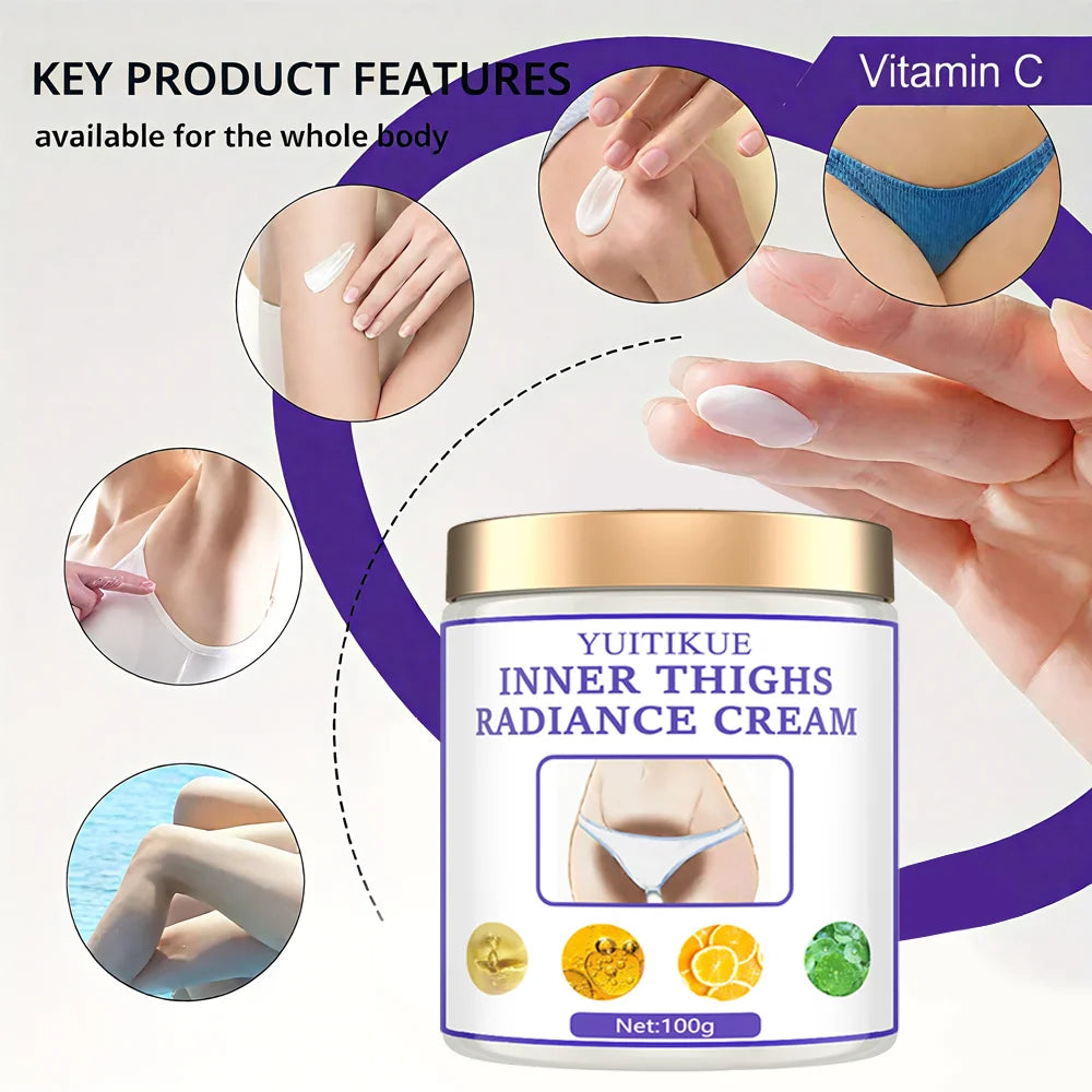 YUITIKUE Vitamin C Body Brightening Cream – Underarms & Thighs Body Brightening Cream Peaceful Pleasures Health and Wellness