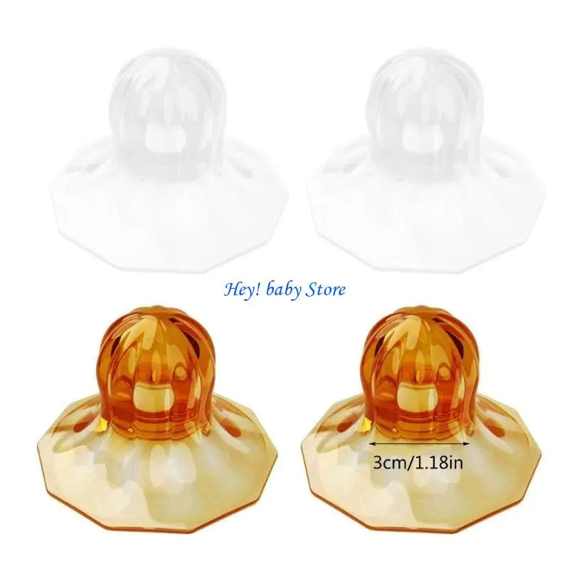 Silicone Nipple Corrector Set for Inverted Nipples – 2 Pcs