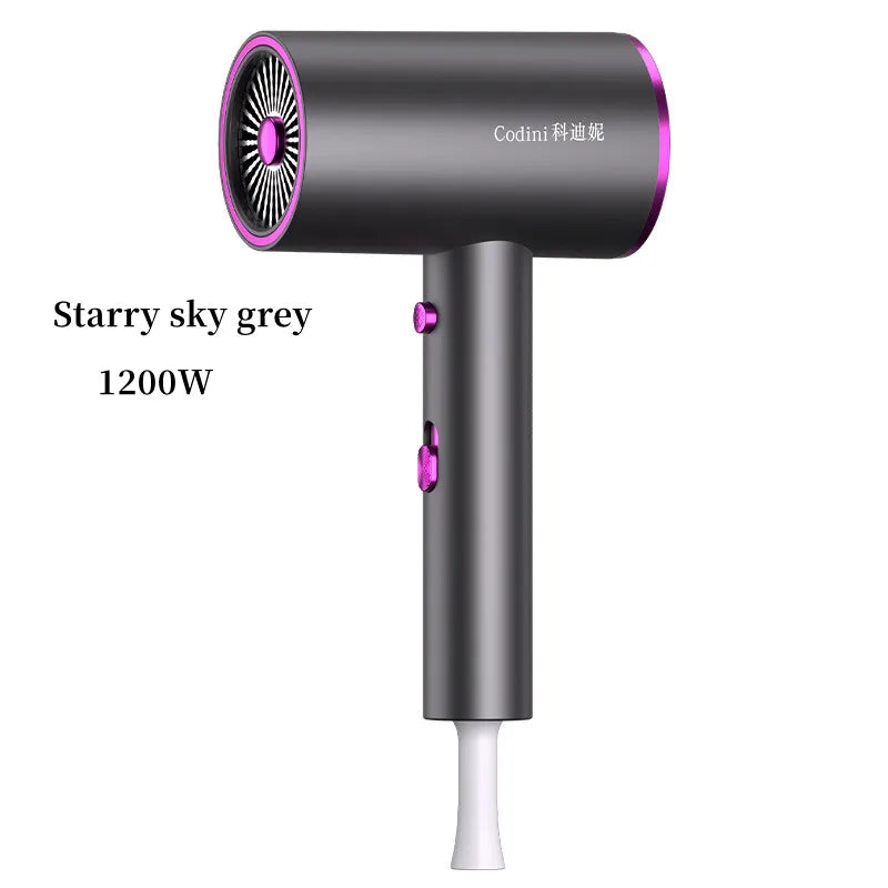 2025 High-Speed Electric Turbine Airflow, Low Noise, Constant Temperature, And Fast Drying Household Hair Salon Hair Dryer Peaceful Pleasures Health and Wellness I-1200W US
