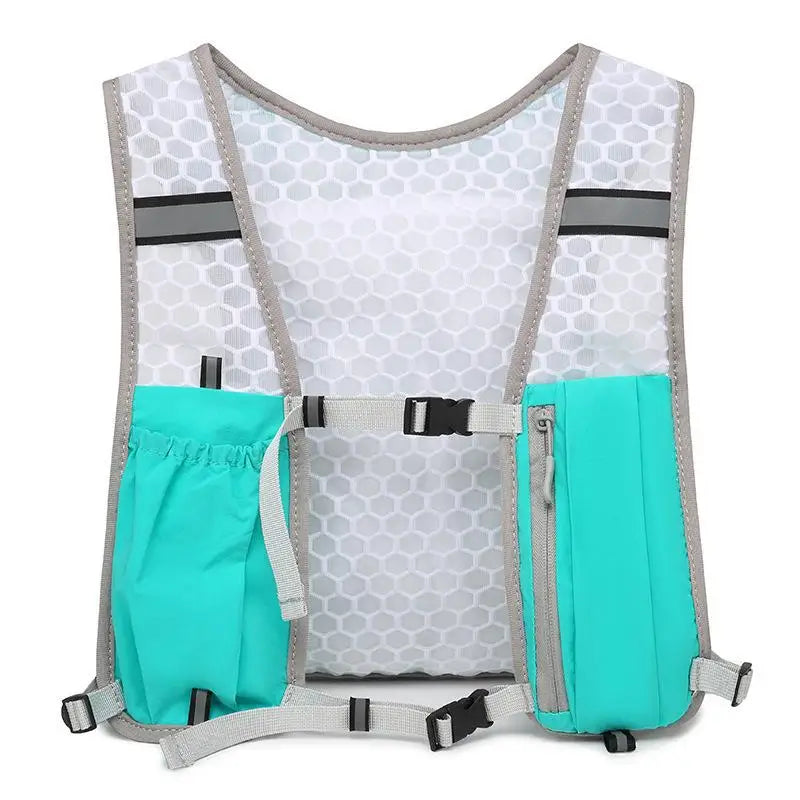 Gray Sling Vest Bag – Lightweight Crossbody for Travel & Sport