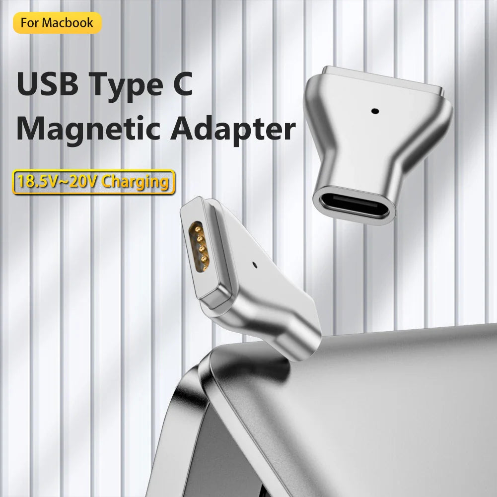USB-C to MagSafe 2/1 Magnetic PD Adapter – MacBook Air/Pro