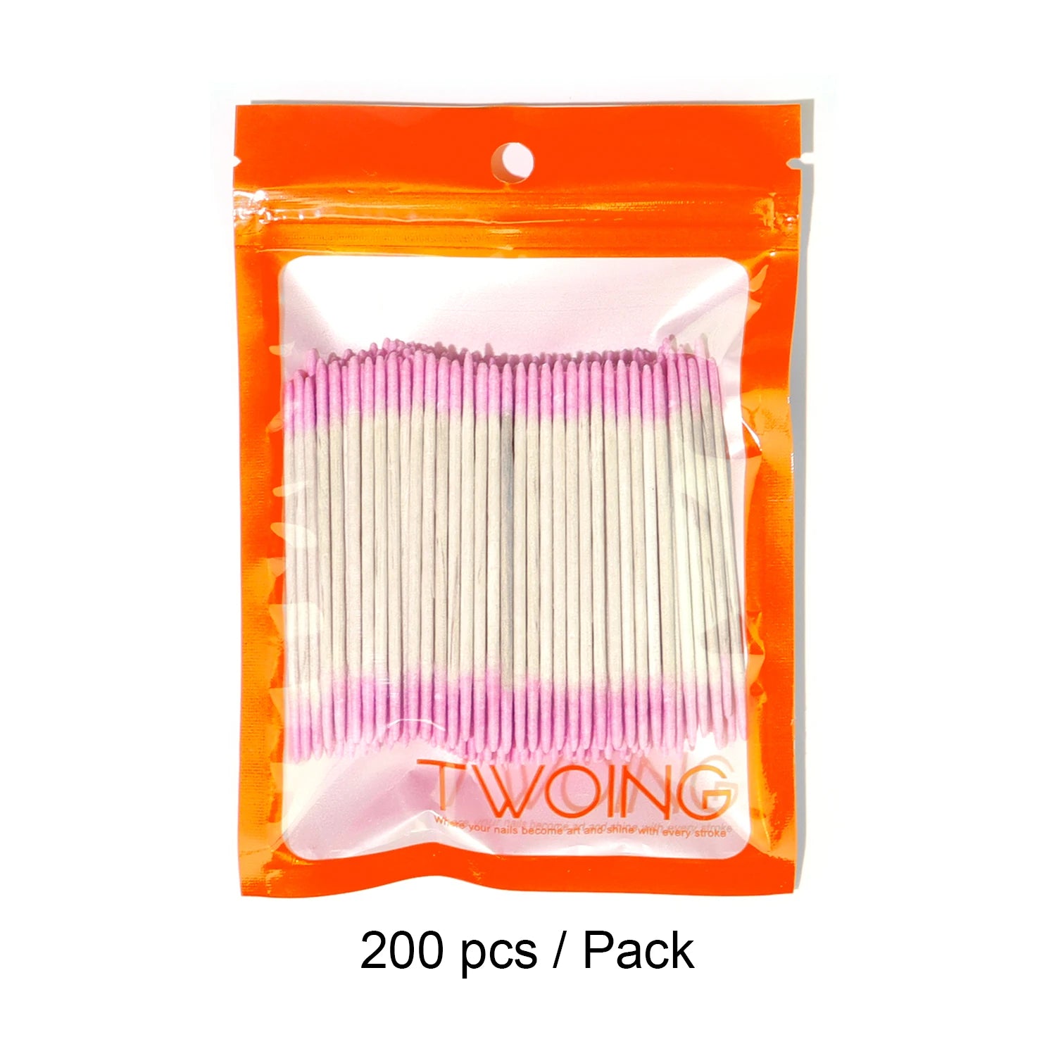 200pcs Overflow Gel Cleaning Sticks–Dual-Ended Manicure Tools for Polish Overflow Removal, Nail Gap Cleaning&Precise Application Peaceful Pleasures Health and Wellness 200PCS