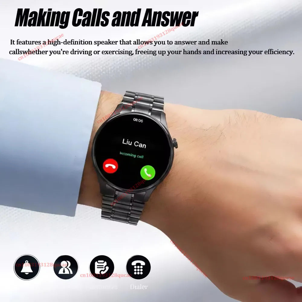 Watch 5 Pro New Men's Smartwatch High-Definition Screen Health Tracking Bluetooth Calls Voice Assistant Sports Smartwatches Hw12 Peaceful Pleasures Health and Wellness