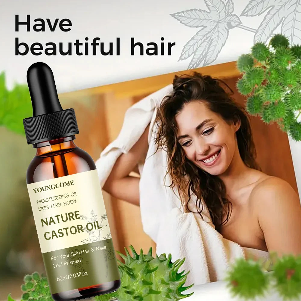 Organic Black Castor Oil – Hair, Skin & Body Moisturizer