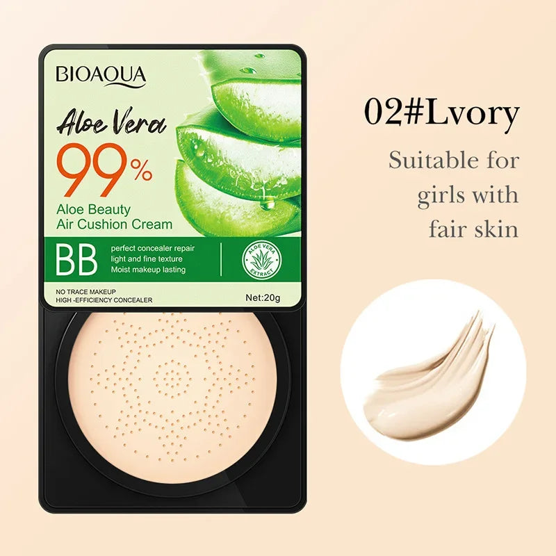 Aloe Air Cushion CC Cream – Brightening Concealer Foundation