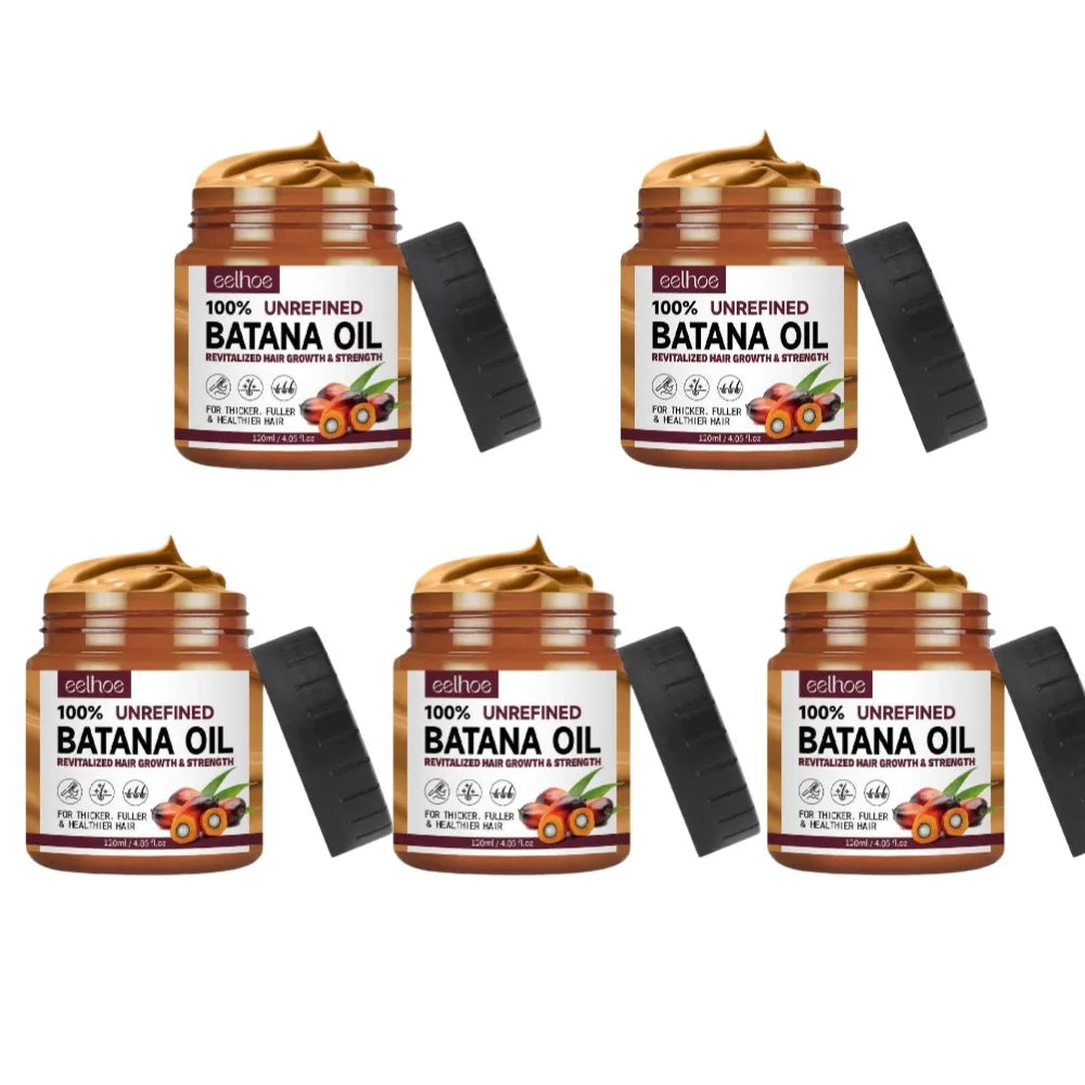 Batana Oil Hair Conditioner Nourishing moisturizing Repairing Strengthens Roots Smoothing Hair Conditioner Hair Care for women Peaceful Pleasures Health and Wellness 5pcs