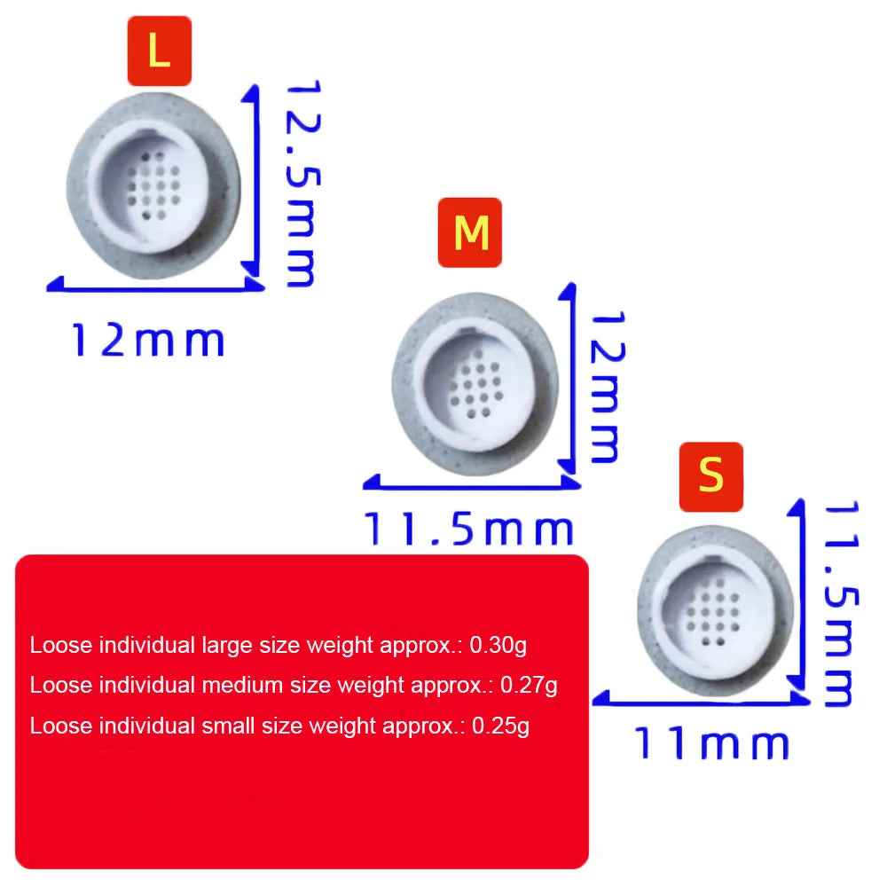 NEW Large Medium Small Eartips Protective Caps Replacement Earplug Protector Silicone Earbuds Cover For Samsung Galaxy Buds3 Pro Peaceful Pleasures Health and Wellness