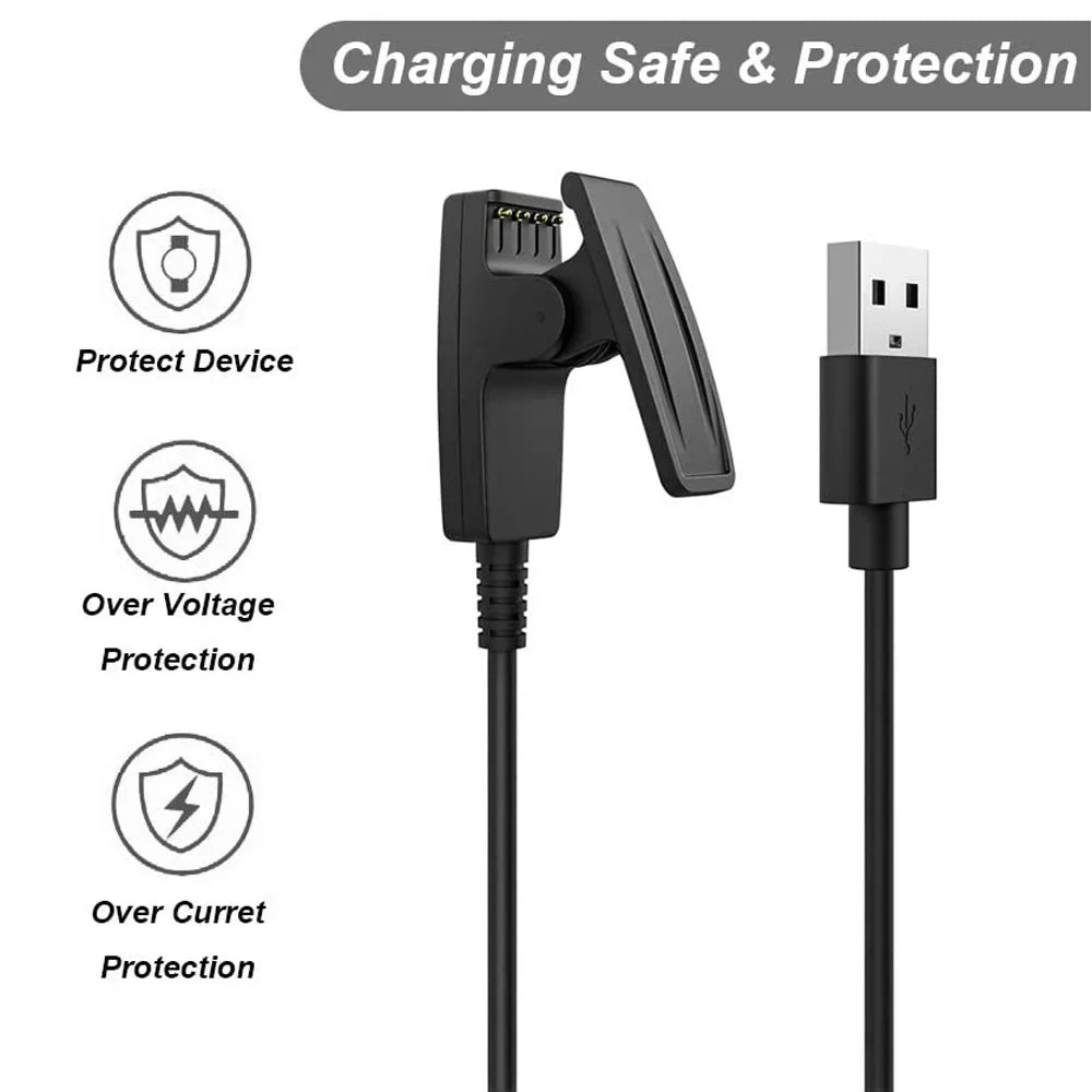 Garmin USB Charger Cable – Forerunner, Lily 2, Vivomove & More Peaceful Pleasures Health and Wellness