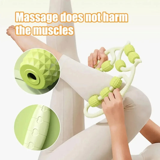 12-Round Slimming & Muscle Relaxation Equipment for Thighs and Calves, Leg Toning Artifact Peaceful Pleasures Health and Wellness