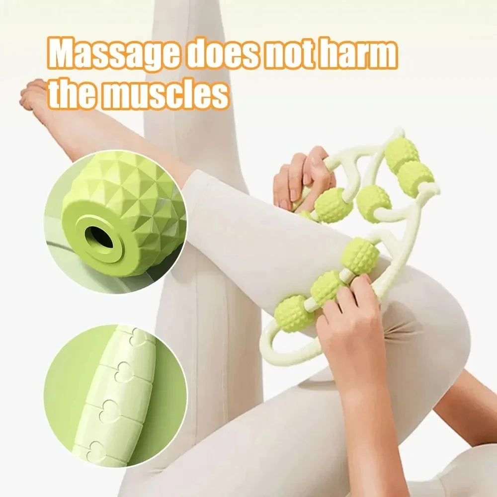 12-Round Slimming & Muscle Relaxation Equipment for Thighs and Calves, Leg Toning Artifact Peaceful Pleasures Health and Wellness
