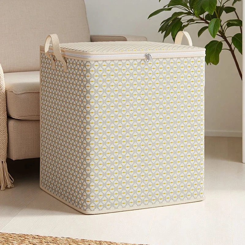 Extra Large Under Bed Storage Bag | Zippered Bedding Organizer