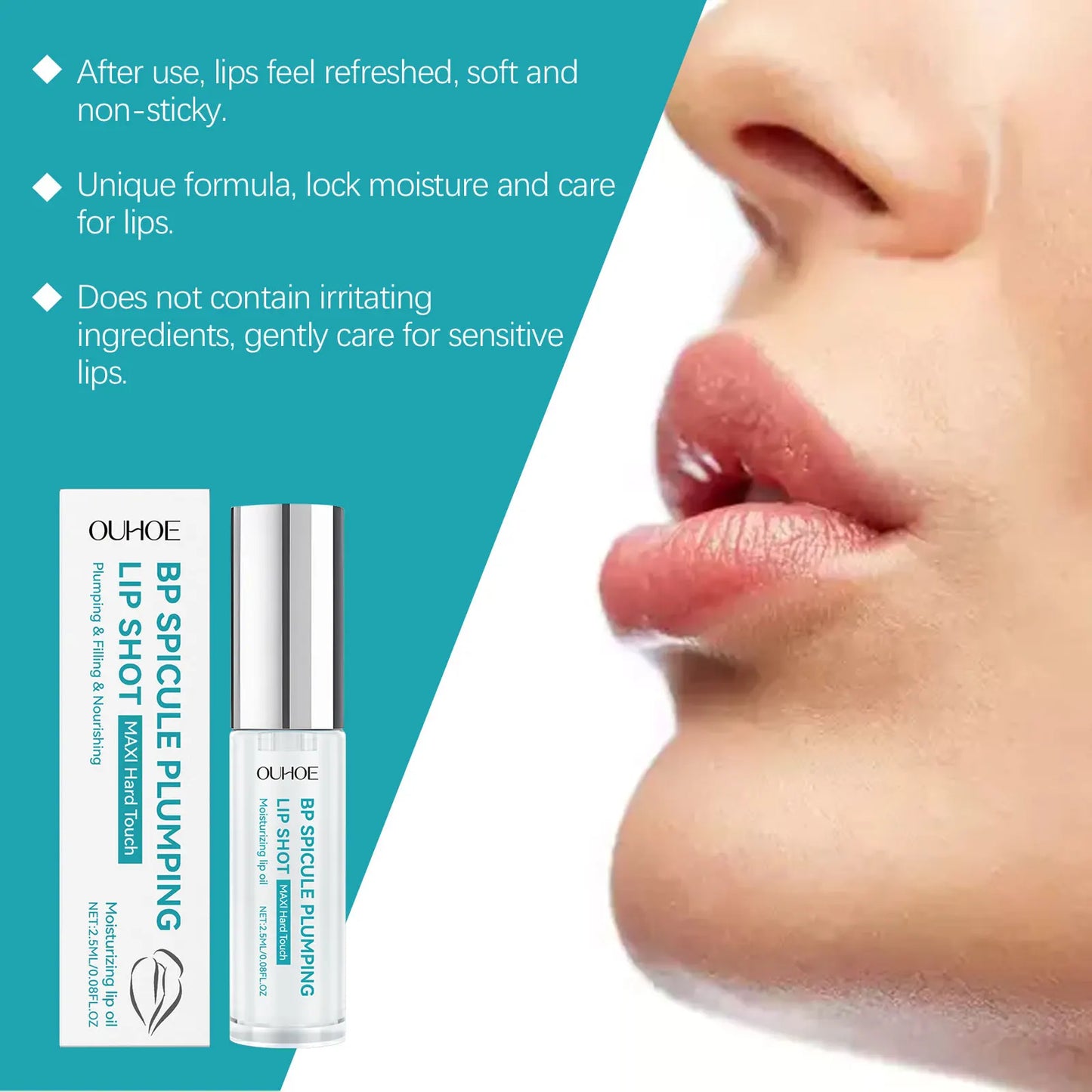 Moisturizing Lip Oil – Plumping, Hydrating & Glossy Lip Care