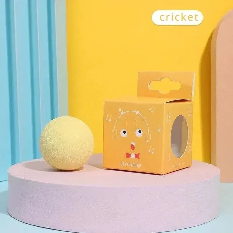 Interactive Plush Catnip Sound Ball Toy for Cats & Kittens