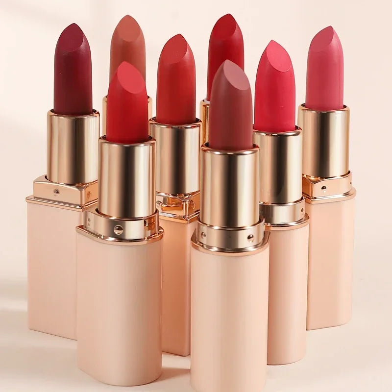 Handaiyan Velvet Matte Lipstick – 8 Shades, Waterproof