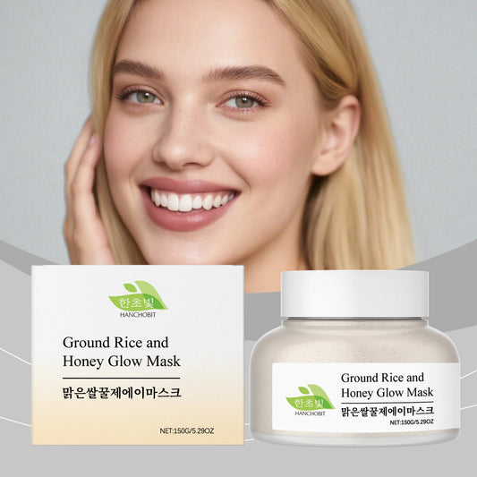 Rice & Honey Clay Face Mask – Hydrating & Exfoliating 150g Clay Face Mask Peaceful Pleasures Health and Wellness