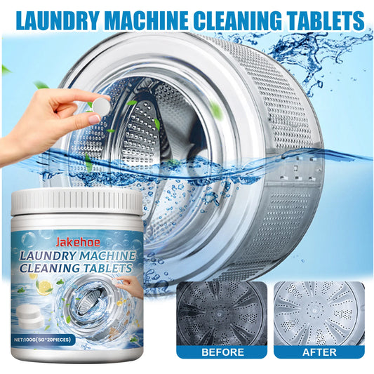JAKEHOE Washing Machine Cleaning Tablets – Descale & Deodorize Washing Machine Cleaner Peaceful Pleasures Health and Wellness