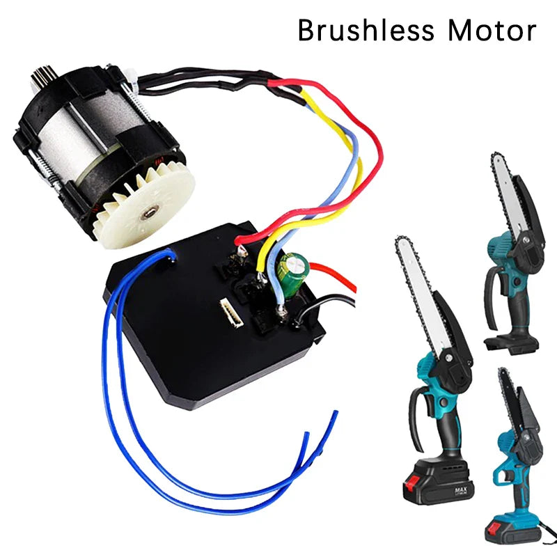 Brushless Motor Replacement for 4/6/8 Inch Cordless Chainsaw