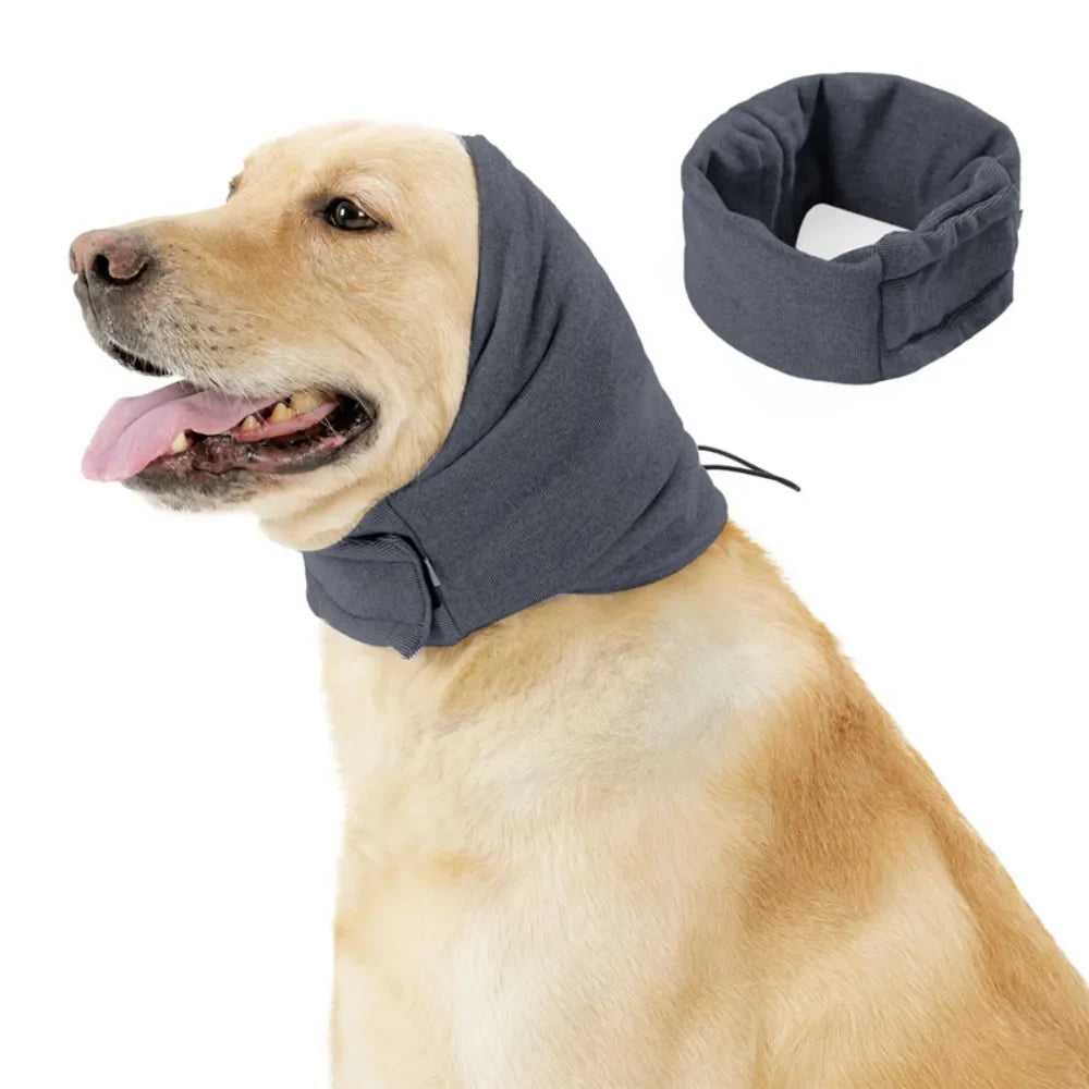 Dog Calming Earmuffs – Adjustable Noise-Reducing Headgear