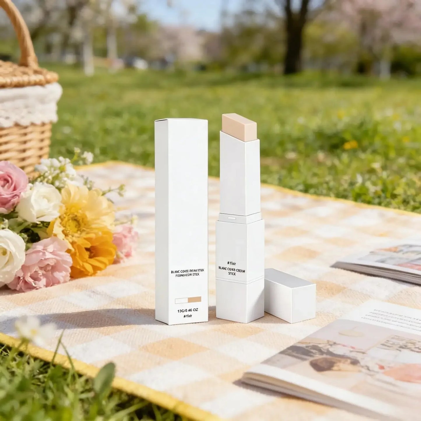 Flawless Foundation Stick – Full Coverage, Waterproof Concealer Peaceful Pleasures Health and Wellness