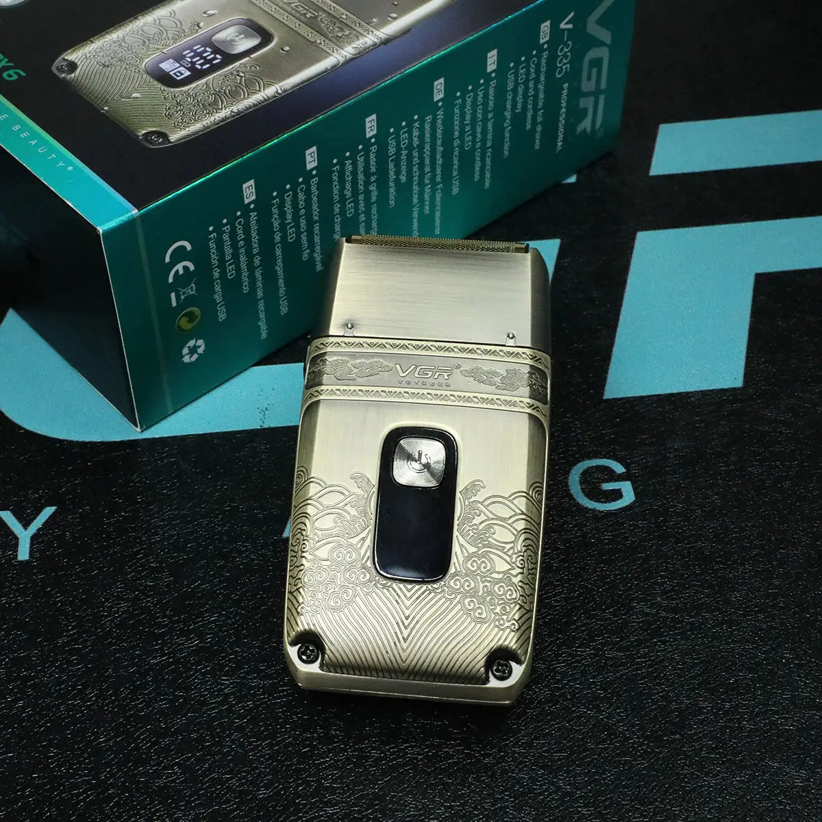 VGR V-335 Professional Waterproof Electric Shaver & Beard Trimmer
