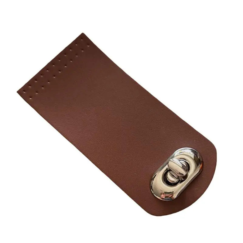 Leather Sew-On Snap Closure Bag Buckle | DIY Handbag Fastener