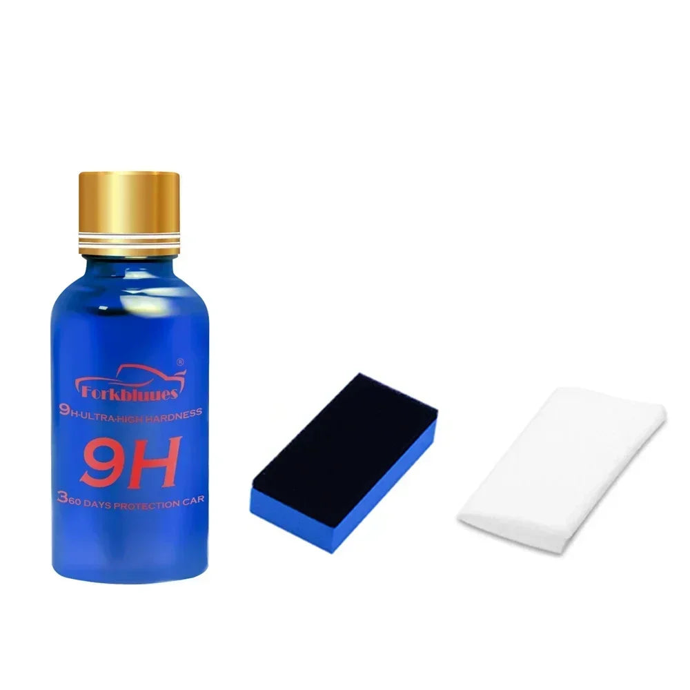 9H Car Oxidation Liquid Ceramic Coat Super Hydrophobic Glass Coating Set Polysiloxane and Nano Materials Care Multicolor Peaceful Pleasures Health and Wellness D