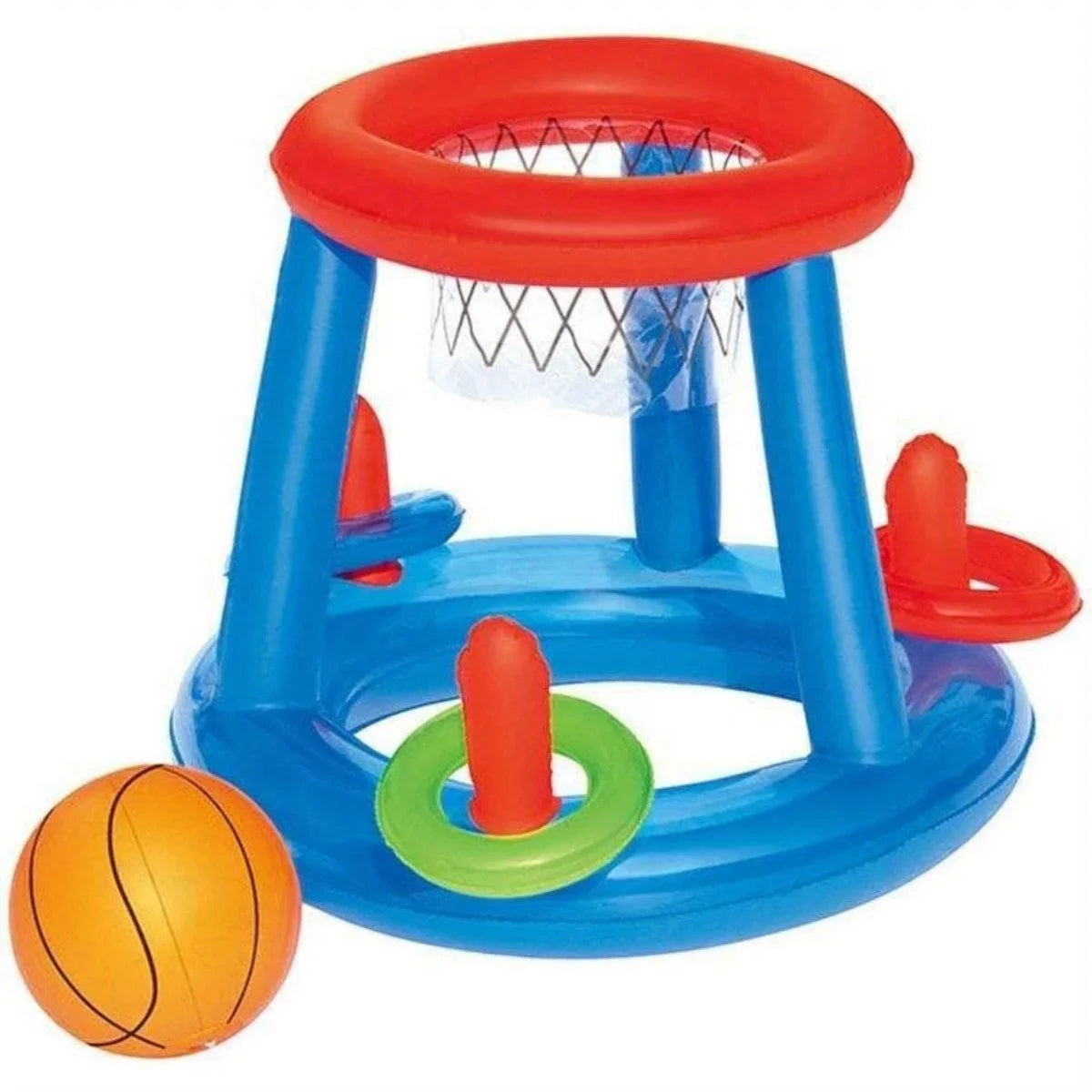 Inflatable Water Basketball Hoop – Pool Toy for Kids & Family