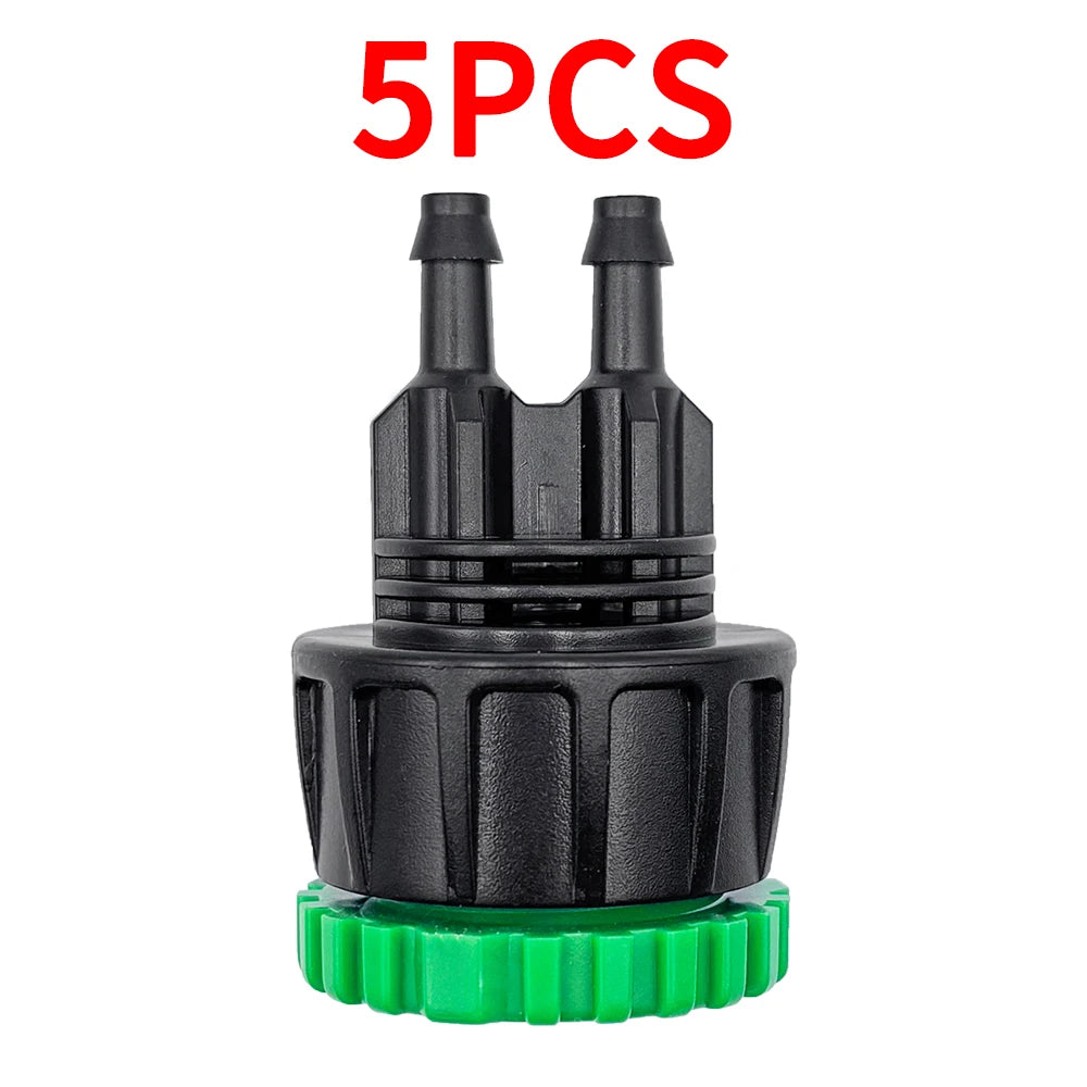 5pcs Plastic Garden Hose Connector Kit,Used To Connect Faucets And Hoses,Faucet Adapter, For Faucets, Essential For Car Wash Peaceful Pleasures Health and Wellness 5Pcs